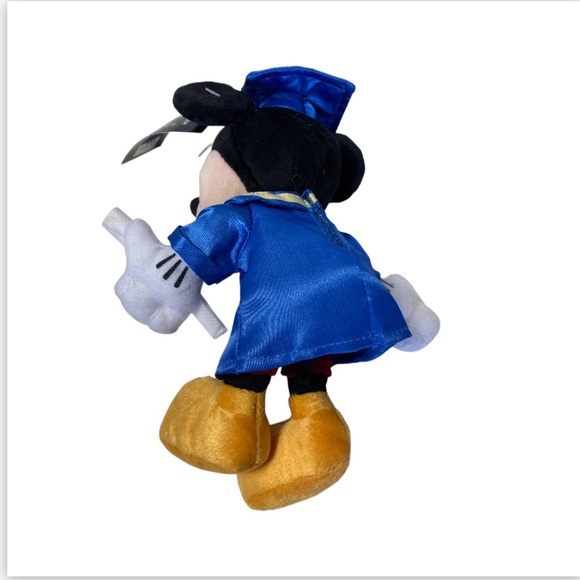 NWT Disney Mickey Mouse Plush 6" in Graduation Cap and Gown with Diploma - Picture 2 of 8